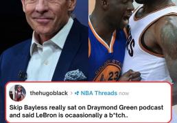 格林自爆在(zài)2016年NBA总决赛上，将詹姆斯称为“B*tch”