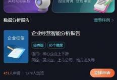 犀牛卫-经营报告:两分钟尽调报告如何提升企业市场竞争力