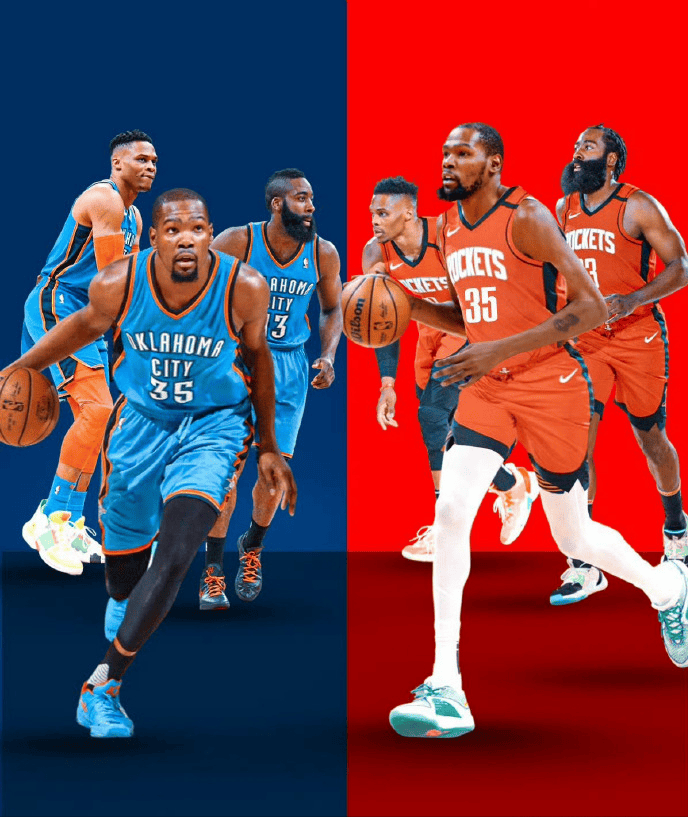 只用3年就完成重建!雷(léi)霆火箭(jiàn)3年前(qián)西部倒数前(qián)二(èr),上赛季西部前(qián)二(èr)