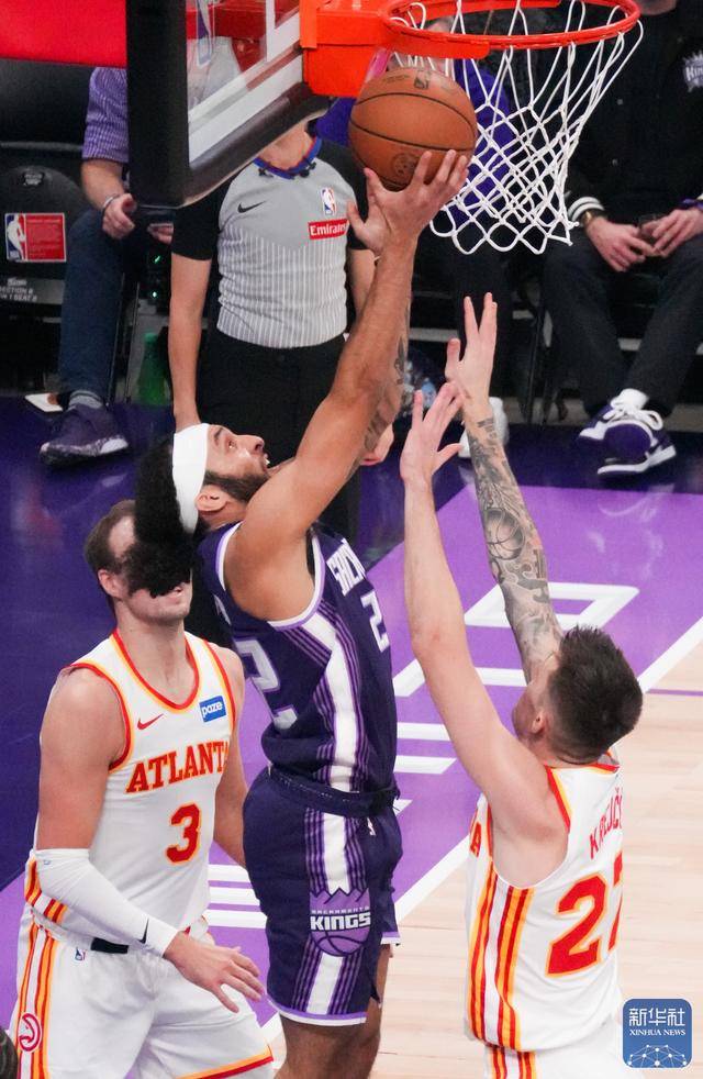 NBA常规赛｜老鹰勝(shèng)国王